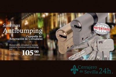 Cerrajero de Sevilla 24 horas - Cilindro Antibumping Lince C6